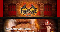 Desktop Screenshot of firehousegrille.net